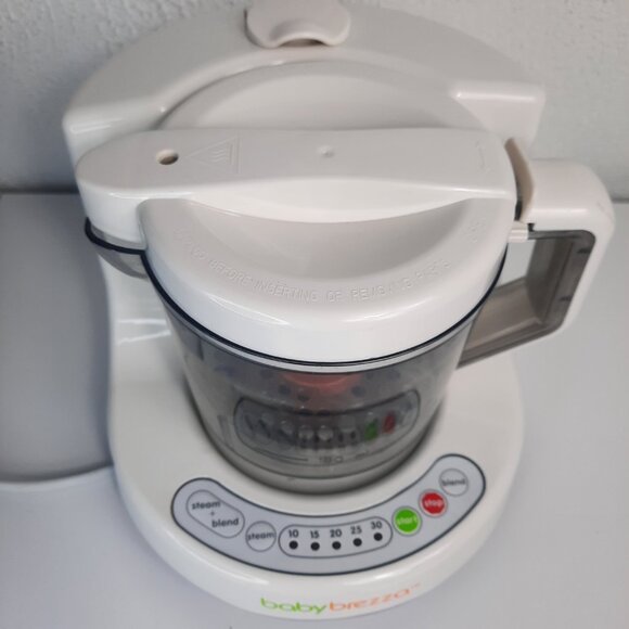 Baby Brezza One Step Baby Food Maker Steamer and Processor BRZ9043 White/Grey S - Picture 4 of 6